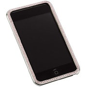 GTY-IP-000009 （シルバー/ピンキースワロフスキー） [iPod touch用 ラグジュアリーケース] GILTY COUTURE for iPod touch