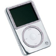 GTY-IP-000018 （シルバー/ピンキースワロフスキー） [iPod classic 160GB用 ラグジュアリーケース] GILTY COUTURE for iPod classic 160GB