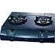 ガステーブル（都市ガス13A用左強火タイプ） ダークブルー LC2213C1DB-L
