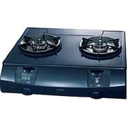 ガステーブル(都市ガス13A用左強火タイプ) ダークブルー LC2213C1DB-L