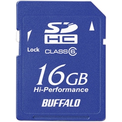 Class6対応 SDHCメモリーカード 16GB RSDC-G16GC6