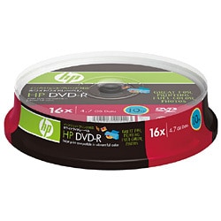 DVD-R 4.7GB 1-16倍速対応 インクジェットプリンタ対応ホワイトワイドレーベル 10枚入 DVD-R4.7HPWBX10S