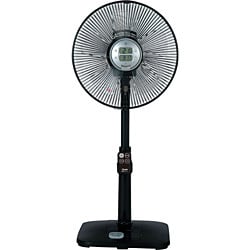 扇風機 リモコン付 ブラック IF-310KR-K
