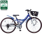 自転車（26型） ブルー メタルショット B-MH664EV