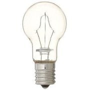 白熱電球 E17口金 75W形(68W) 45mm径 クリア P451768C