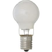 白熱電球 E17口金 75W形(68W) 45mm径 フロスト P451768F