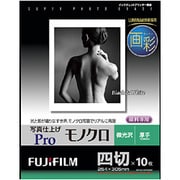 画彩 顔料専用 写真仕上げ Proモノクロ 微光沢 厚手 280μm 四切サイズ 10枚入 WP4G10PROBW