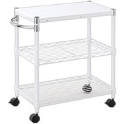 Home ERECTA キッチンワゴンセット ホワイト HPLW