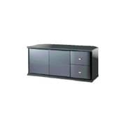 37～42V型対応テレビ台 クローズタイプ ブラック AS-JU950-B