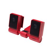 コンパクトスピーカー AT-SP250 RD (レッド)