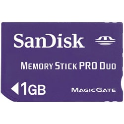 メモリースティック PRODUO 1GB SDMSPD-1024-J95