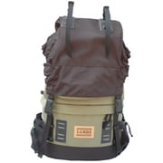 オリーブ フラップ付カメラハイキングザック