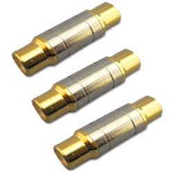 ピンプラグ×3中継アダプター（バラ3個入り） AD-516
