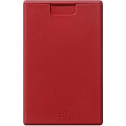 カードケース ZSC-R020-R（レッド）