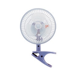 クリップ扇 YC-A151-CP（クリアパープル） 15cmクリップ扇風機