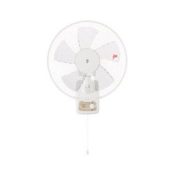 壁掛け扇 YW-SA301-W(ホワイト) 30cm壁掛扇風機(引きひもスイッチ)