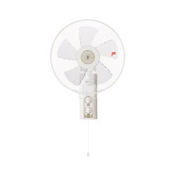 壁掛け扇 YW-TC301-W(ホワイト) タイマー付30cm壁掛扇風機(引きひもスイッチ)