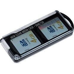 ヨドバシ Com ハクバ Hakuba Dmc 16sdbk ニュークリアメディアケース Sdhc Sdカード2枚収納 ブラック 通販 全品無料配達