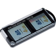 ニュークリアメディアケース SDHC/SDカード2枚収納 ブラック DMC-16SDBK