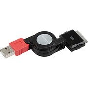 CRCUIPBK (ブラック) [USB-iPod巻取り式接続ケーブル]