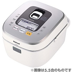 IH炊飯器(1升炊き) SR-SW182-W(ホワイト) スチームIHジャー炊飯器