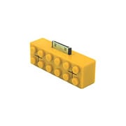 ブロック型スピーカー イエロー BB5002