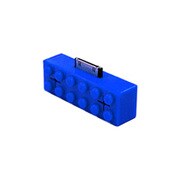ブロック型スピーカー ブルー BB5002
