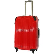 TSAロック搭載 ハードキャリーケース(40L) クリアレッド FWH-51CRD