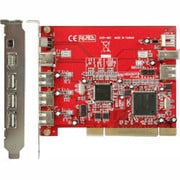 USB2.0N+1394T-PCI [PCI接続 インターフェースボード USB2.0×4ポート(外部3・内部1)IEEE1394×3ポート(外部4ピン・6ピン×各1、内部6ピン×1)]