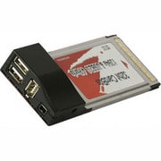 USB2.0N+1394T-CB [Cardbus32bit対応 マルチインターフェースカード USB2.0×2ポート IEEE1394×2ポート(4ピン･6ピン×各1)]