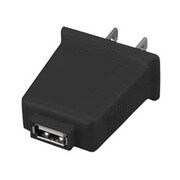 GH-ACC-USBK [ACプラグ型USB-AC変換アダプター eneplug（エネプラグ） ブラック]