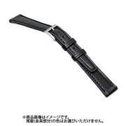 C113AI [時計バンド グレーシャス カーフ へり返し 黒 12mm]