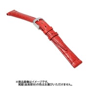 SK007R0-I [時計バンド エルセ イタリアンカーフ型押し ウェルダー レッド 12mm]