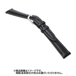 C115AJ [時計バンド カーフ ウェルダー 黒 13mm]