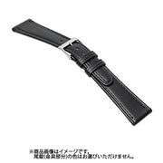 C294AS [時計バンド グレーシャス カーフ へり返し 黒 20mm]