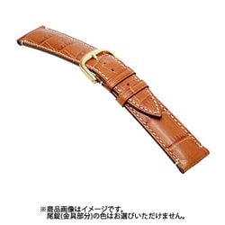 SK006T0-R [時計バンド エルセ イタリアンカーフ型押し ウェルダー ハニー 19mm]
