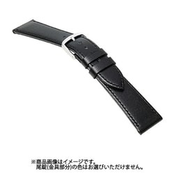 C245AR [時計バンド カーフ ウェルダー 黒 19mm]