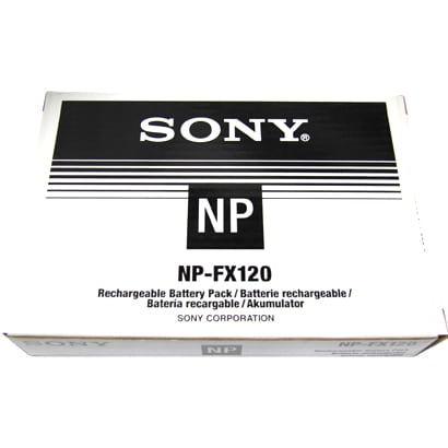 DVP-FX720専用バッテリパック NP-FX120