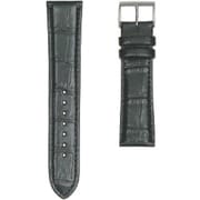 VM24 黒 24-J1 [牛型押しワニ メンズ 24mm]