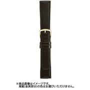 カーフCP19クロ 19-C6 [時計バンド カーフ19mm 美錠16mm 黒]