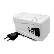 海外旅行用変圧器 ダウントランス（220-240V→100V・定格容量100W） MBT-23100（ホワイト）