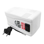 海外旅行用変圧器 ダウントランス（110-130/220-240V→100V・定格容量120/75W） 全世界対応変圧器 MBT-MLT/M（ホワイト）
