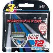 K3 INNOVATOR（イノベーター） 3枚刃 替刃12個入 BS-12K3I