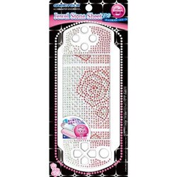 ジュエルストーンシートP2 ローズ [PSP-2000/3000用]