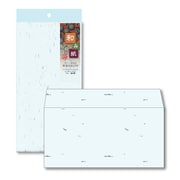 和み紙(なごみがみ) 厚漉和紙 封筒 DL(洋形) (220×110mm) A4 三つ折 みず 入数:10枚 ナフ-313