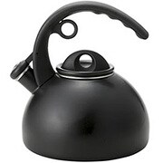 ケトル（IH対応/2.5L） 黒 ホイッスルケトル HH-25-BK