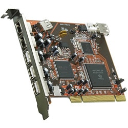 CIF-U2P4/FW4P3PCI [インターフェースカード PCI接続 IEEE1394a×3 USB2.0×4 ポートを増やしタイ]