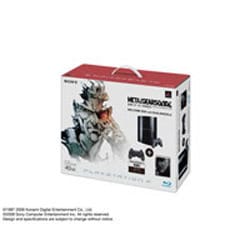 PLAYSTATION3 METAL GEAR SOLID 4 GUNS OF THE PATRIOTS WELCOME BOX with DUALSHOCK3 クリアブラック