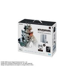 PLAYSTATION3 METAL GEAR SOLID 4 GUNS OF THE PATRIOTS WELCOME BOX with DUALSHOCK3 サテン・シルバー