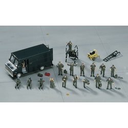 X72-7 アメリカ パイロット/グランド・クルーセット [1/72スケール プラモデル 2025年6月再生産]